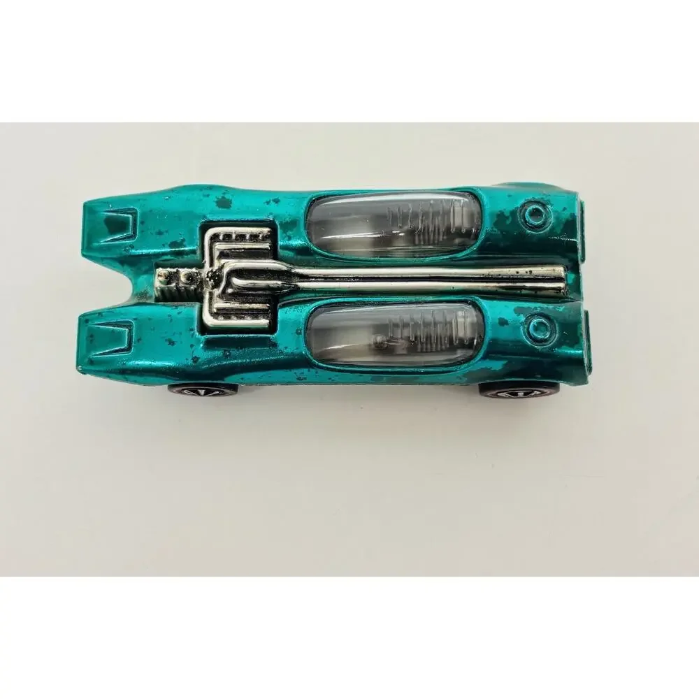 Hot Wheels Redline Splittin Image Green US Gray Interior